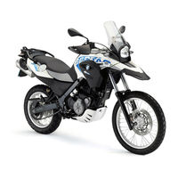 BMW Motorrad G 650 GS Betriebsanleitung