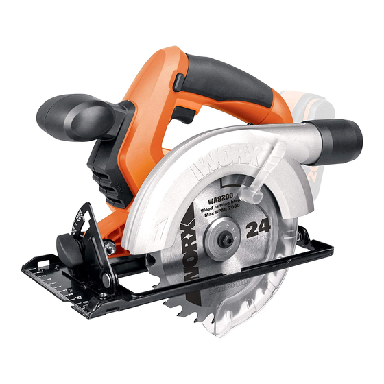 Worx 20 V Max Lithium WX529.9 Handbücher