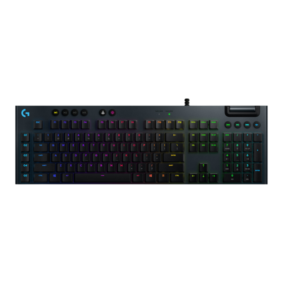 Logitech G815 Handbuch