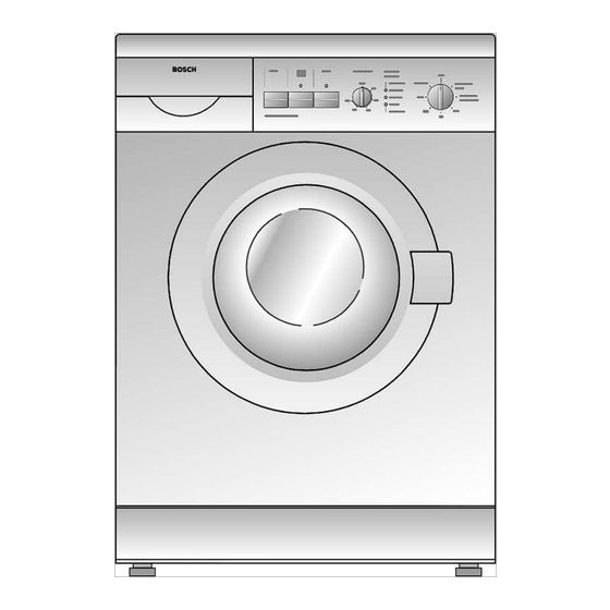 Bosch WFD1260II Gebrauchs- Und Aufstellanweisung