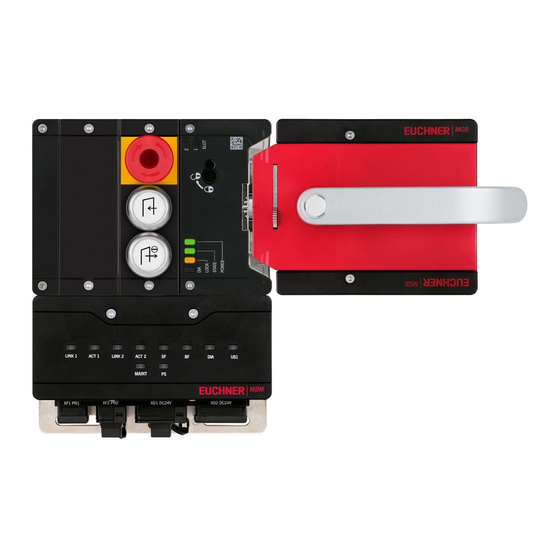 EUCHNER MGB2-IHB-PN-U-S3-KA-R-169773 Betriebsanleitung