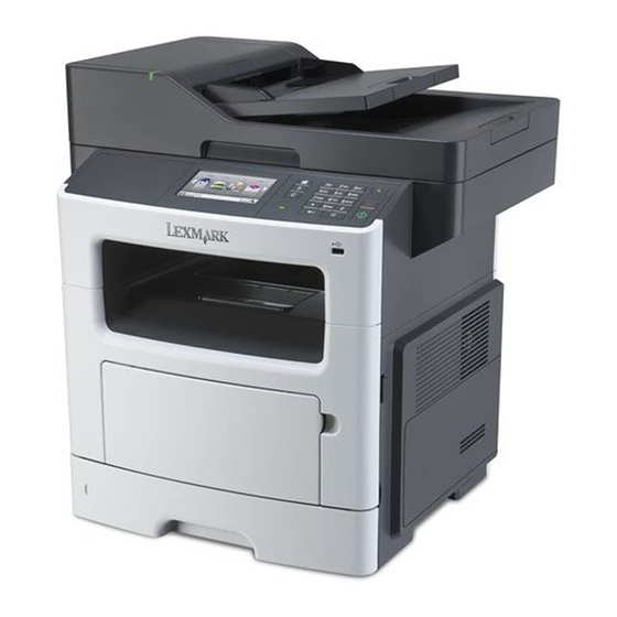 Lexmark MX410 Series Benutzerhandbuch