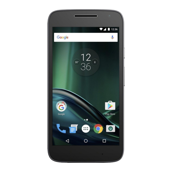 Motorola motog 4 play Bedienungsanleitung