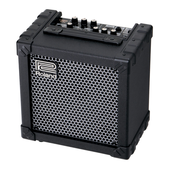 Roland CUBE-15x Bedienungsanleitung