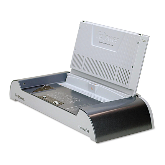 Fellowes Helios 30 Handbücher