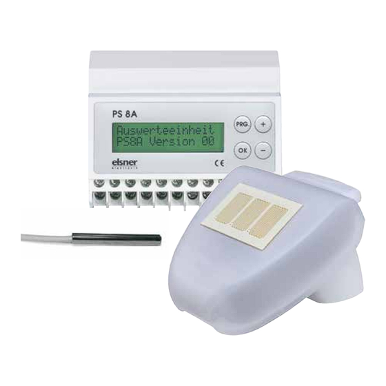 Elsner PS8A Installation Und Bedienung