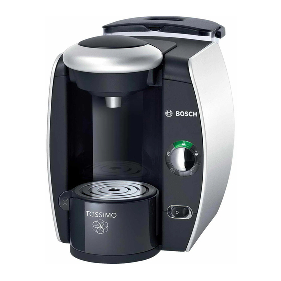 Bosch TASSIMO TAS 40 series Gebrauchsanleitung