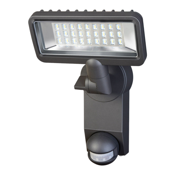 brennenstuhl Premium City SH2705 PIR IP44 Installations- Und Bedienungsanleitung