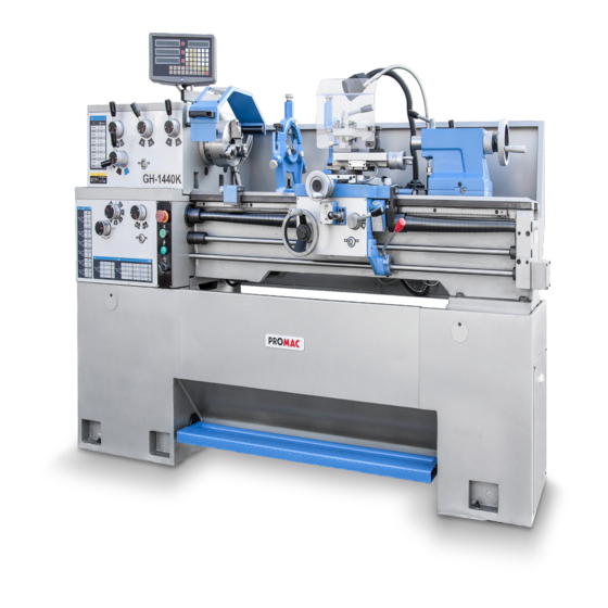 Promac GH-1440K-T Betriebsanleitung