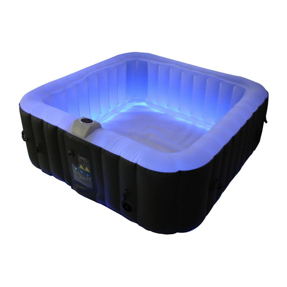 AREBOS LED Bubble SPA Pool Original Bedienungsanleitung