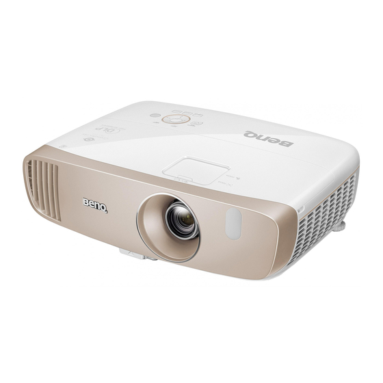 BenQ Home Cinema W2000+ Benutzerhandbuch