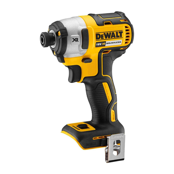 DeWalt DCF887N Bersetzt Von Den Originalanweisungen