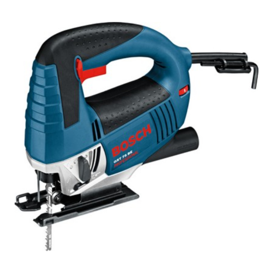 Bosch GST 75 BE Professional Originalbetriebsanleitung