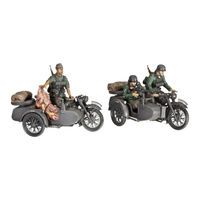 Revell German Motorcycle R-12 with Sidecar Montageanleitung