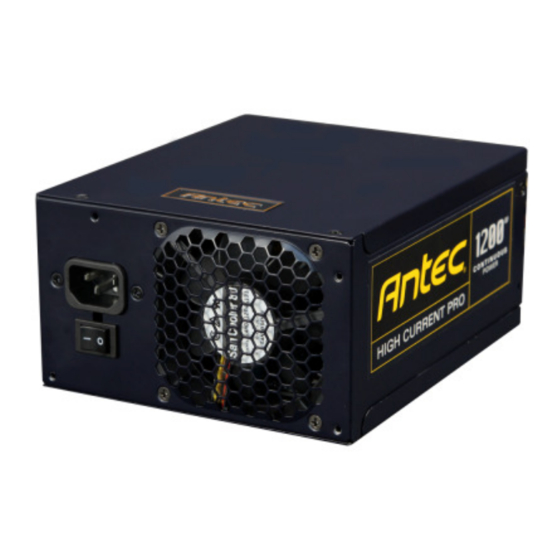 Antec HCP-1200 Bedienungsanleitung