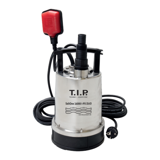 T.I.P. SaltOne 16000 I-PX DUO Handbücher