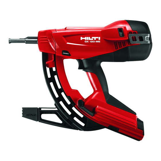 Hilti GX 120-ME Bedienungsanleitung