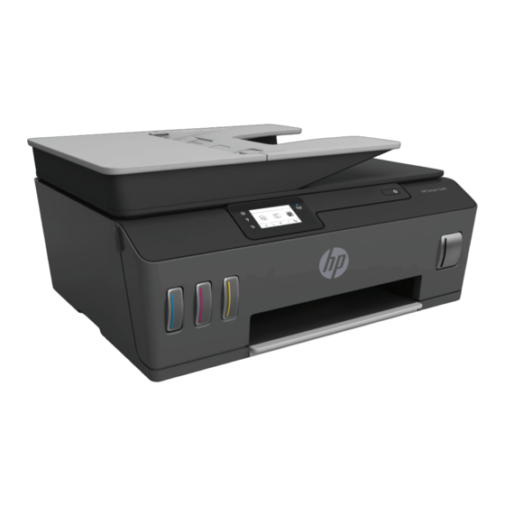 HP Smart Tank Plus 650 series Kurzübersicht