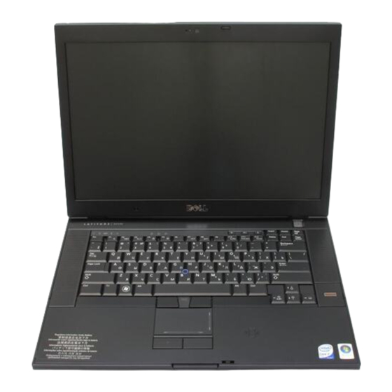 Dell Latitude E6500 Installierung Und Schnellreferenzhandbuch