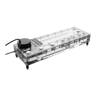 Alphacool Core Distro Plate Serie Bedienungsanleitung