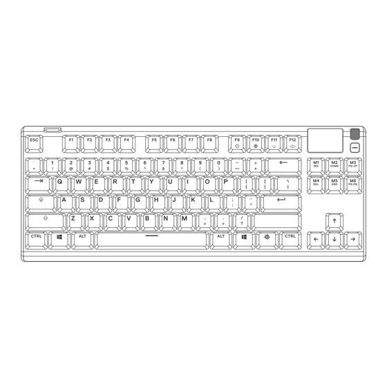 SteelSeries APEX 7 TKL Bedienungsanleitung