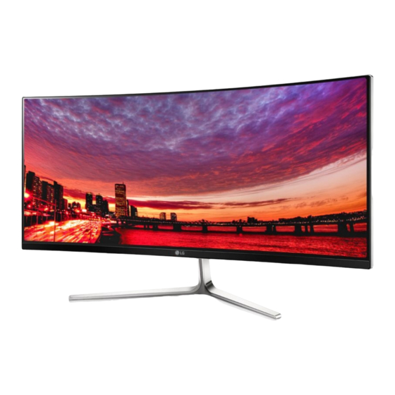 LG Curved UltraWide 29UC97C-B Bedienungsanleitung