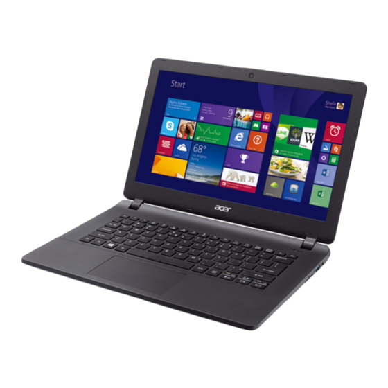 Acer E 13 Benutzerhandbuch