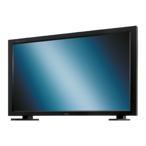 NEC MultiSync LCD4010 Bedienerhandbuch