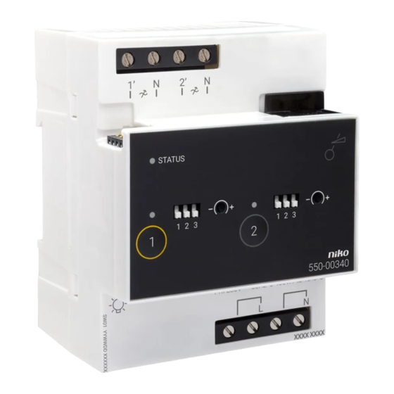 Niko 550-00340 Handbuch