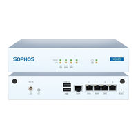 Sophos XG 86 Kurzanleitung