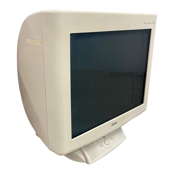 iiyama Vision Master Pro 454 Bedienungsanleitung