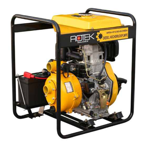 Rotek WPD4-HP-0300-80-5HEB+ Benutzer- Und Wartungshandbuch