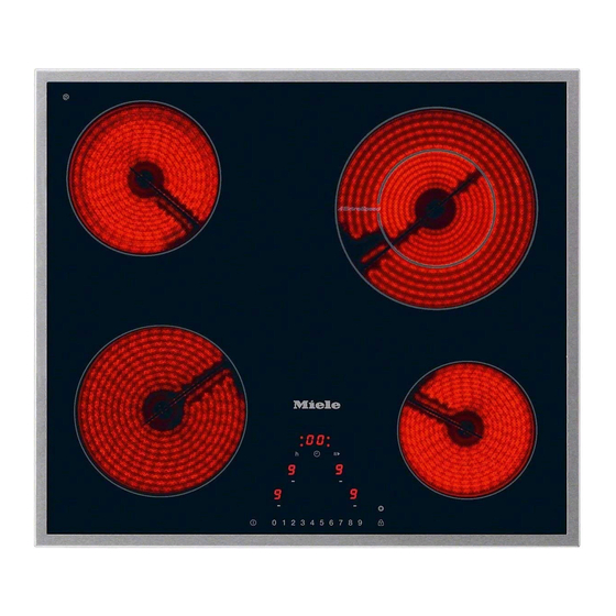 Miele KM 6200 Montageanweisung