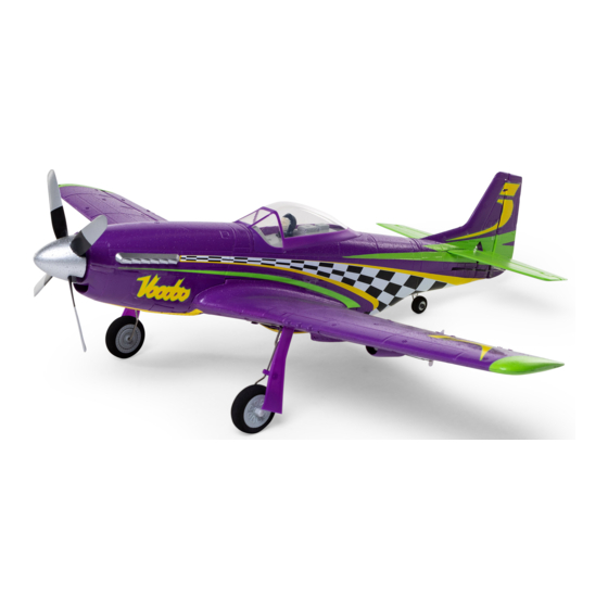 Horizon Hobby E-FLITE UMX P-51D Voodoo Handbücher