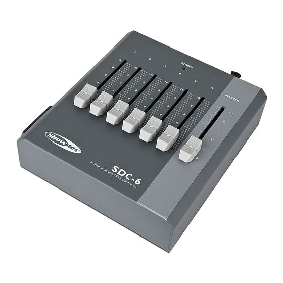 SHOWTEC SDS-6 Handbuch