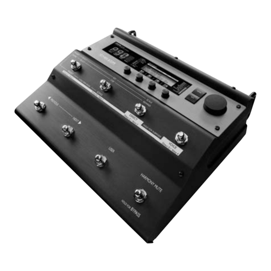 TC-Helicon VoiceLive Bedienungsanleitung