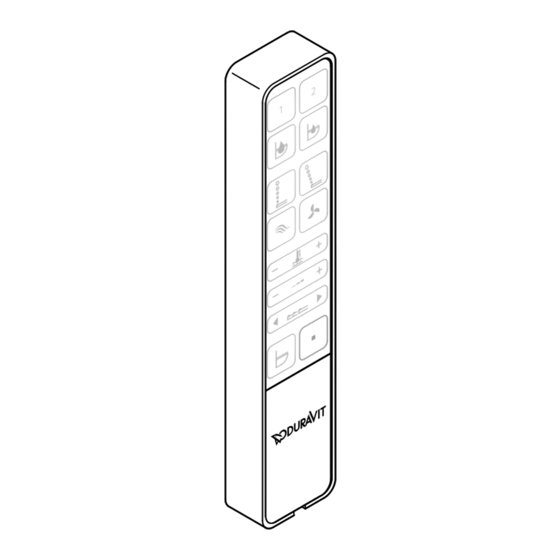 Duravit SensoWash Montageanleitung