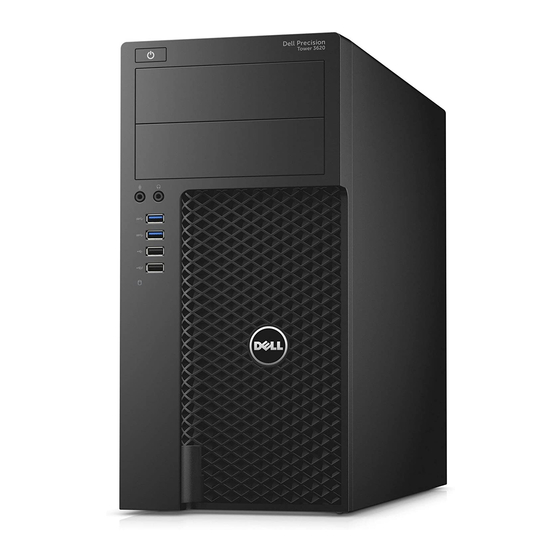 Dell Precision Tower 3620 Schnellstart Handbuch