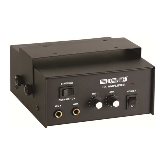 HQ Power PAA04 Bedienungsanleitung