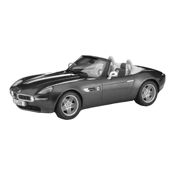 REVELL BMW ALPINA ROADSTER V8 Bedienungsanleitung