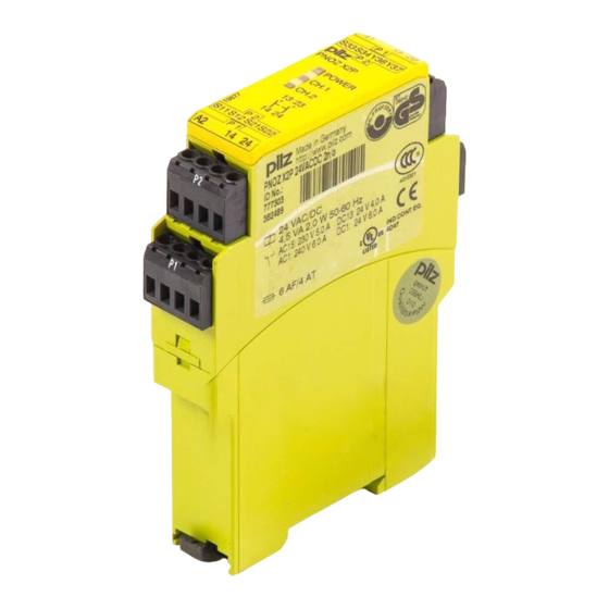 Pilz PNOZ X2P Bedienungsanleitung