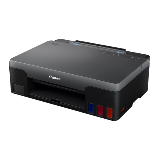 Canon G1020 Serie Inbetriebnahme