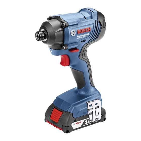 Bosch GDX 18 V-180 Professional Originalbetriebsanleitung