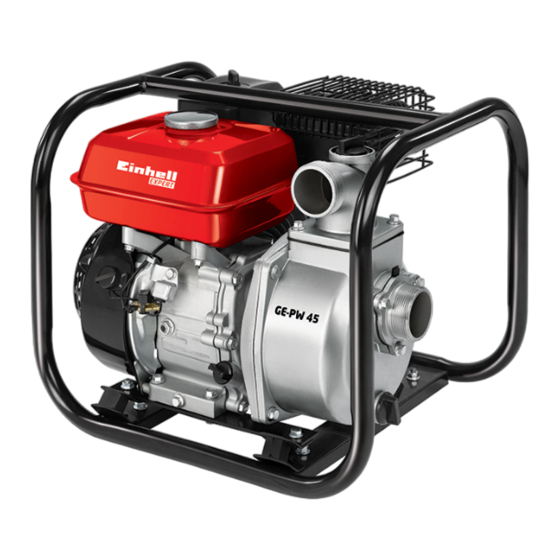 EINHELL GE-PW 45 Originalbetriebsanleitung
