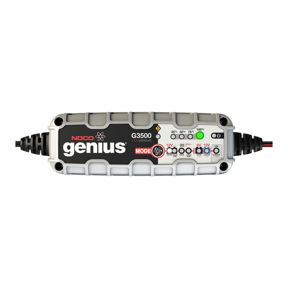 noco Genius G3500 Betriebsanleitung