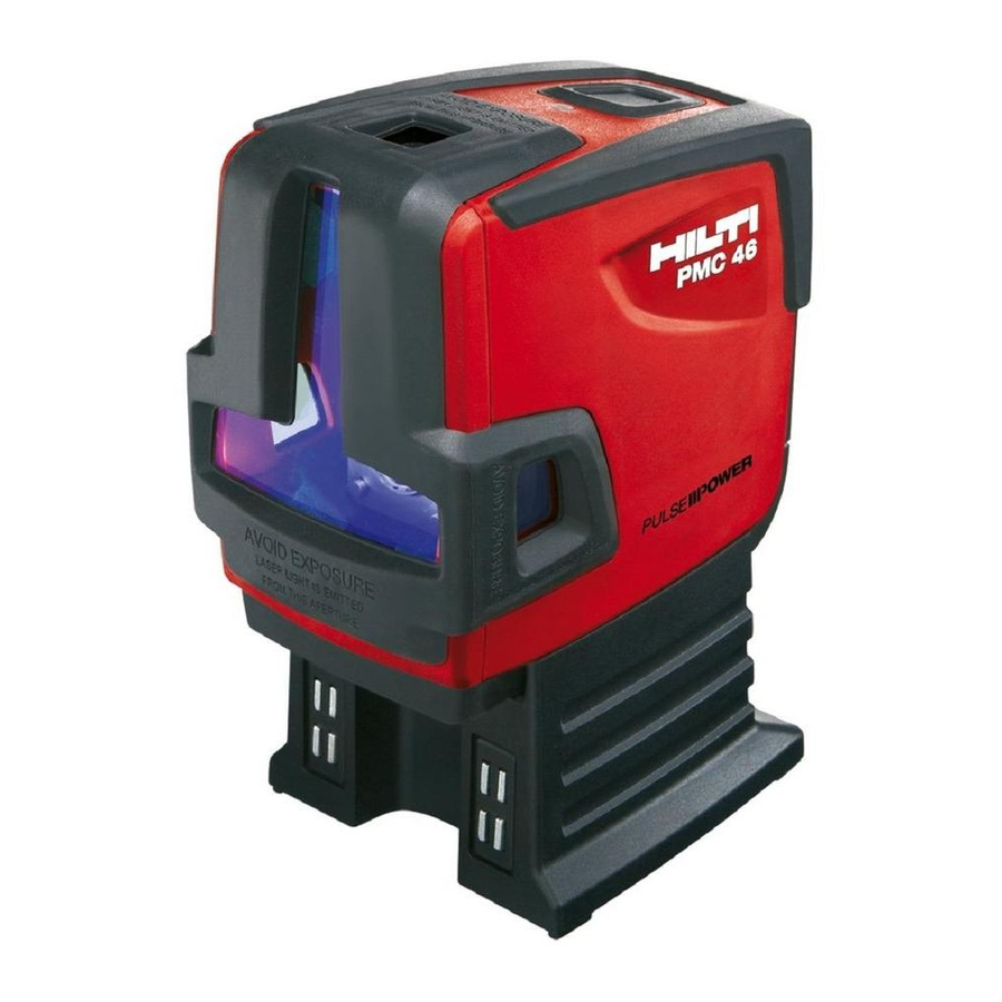 Hilti PMC 46 Bedienungsanleitung