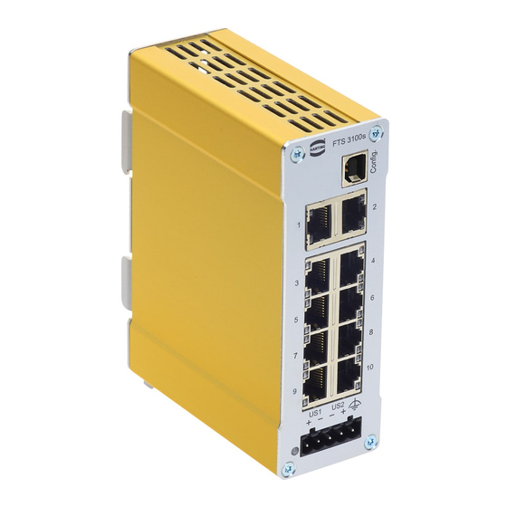 HARTING Ha-VIS FTS 3100s-A Installationsanweisung Für Den Elektro-Installateur