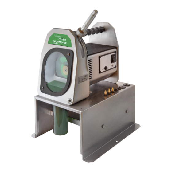 Migatronic GREEN POINTER PRO Betriebsanleitung