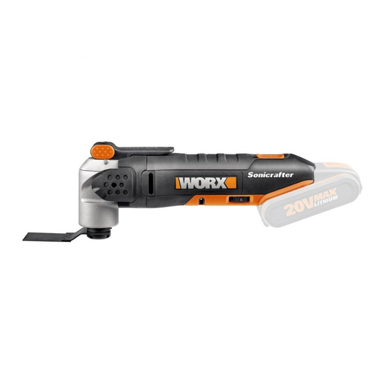 Worx Sonicrafter WX678 Originalbetriebsanleitung