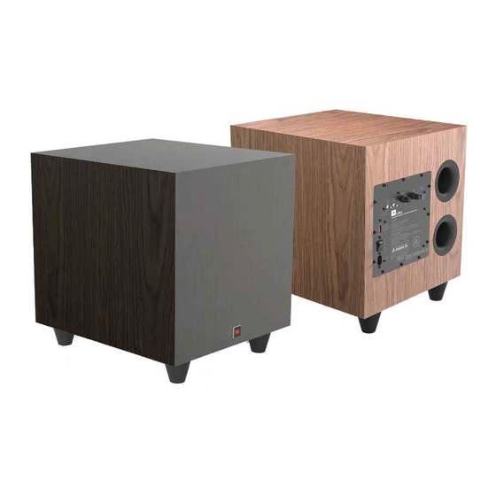 JBL L10CS Kurzanleitung